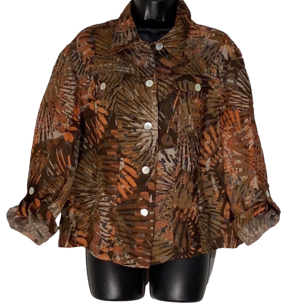Ruby Rd Button Down Top